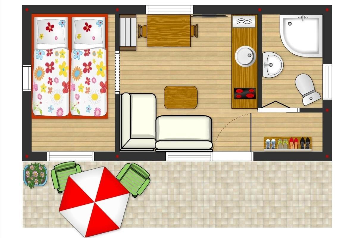 Tiny House Lavender Podturen Exterior foto